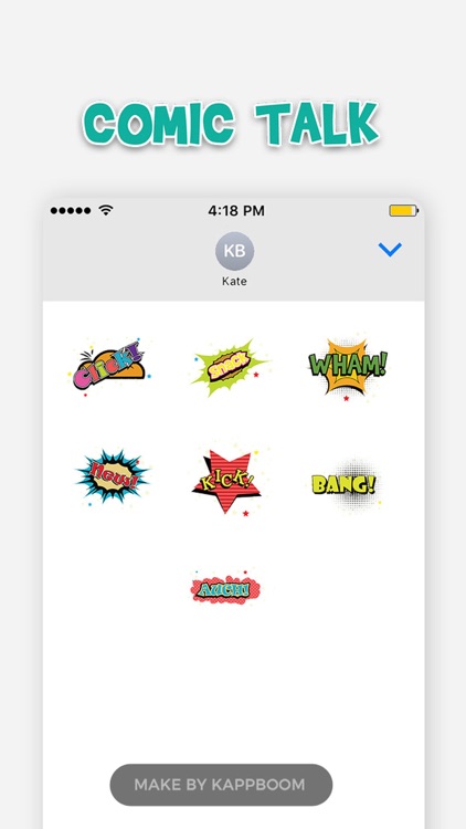 Comic Talk Stickers screenshot-4