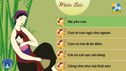 Screenshot #2 pour Ru Con Ba Miền, Nhạc Cho Bé - Hát Ru Bé Ngủ