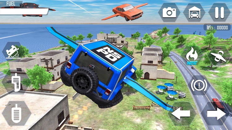Flying Car Extreme Simulator screenshot-3
