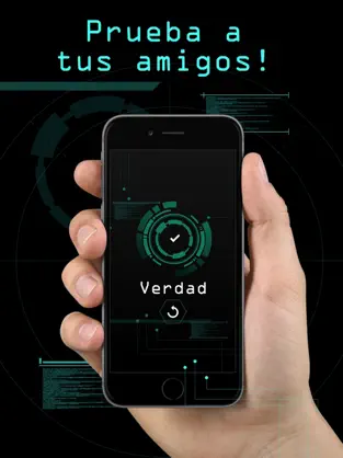Captura 2 Detector de mentiras- prueba de poligrafo. escáner iphone