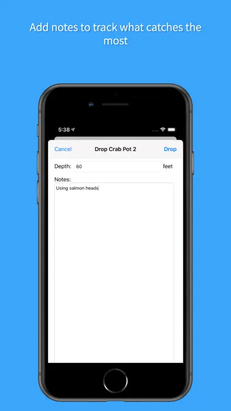 Crab and Shrimp Pot Tracker screenshot 7 of 7