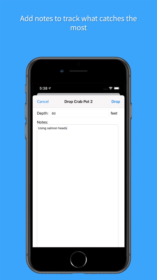 #7. Crab and Shrimp Pot Tracker (iOS) بواسطة: Scott St George