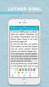 Luther's Bible screenshot