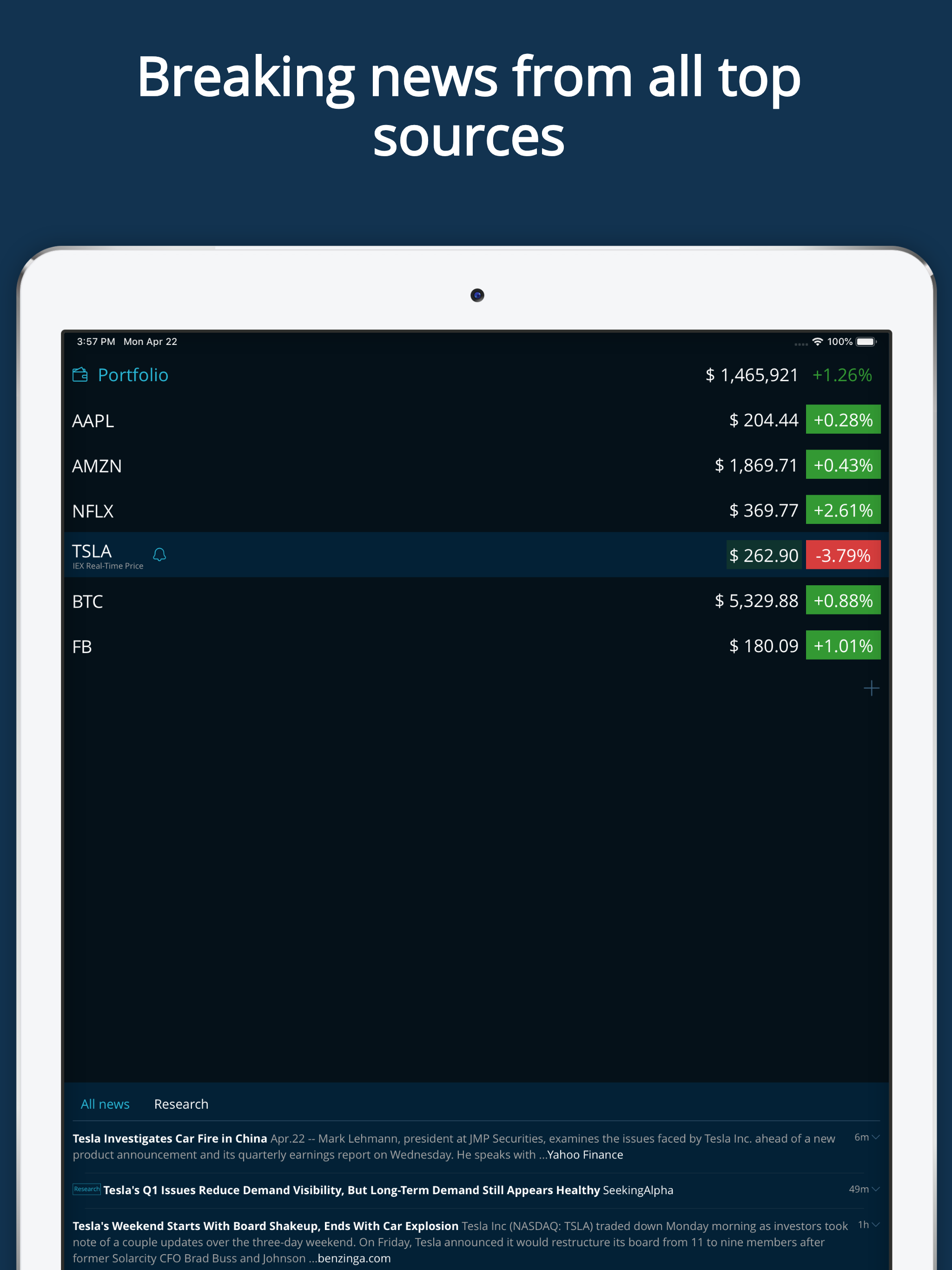 LiveQuote Stock Market Tracker screenshot 14