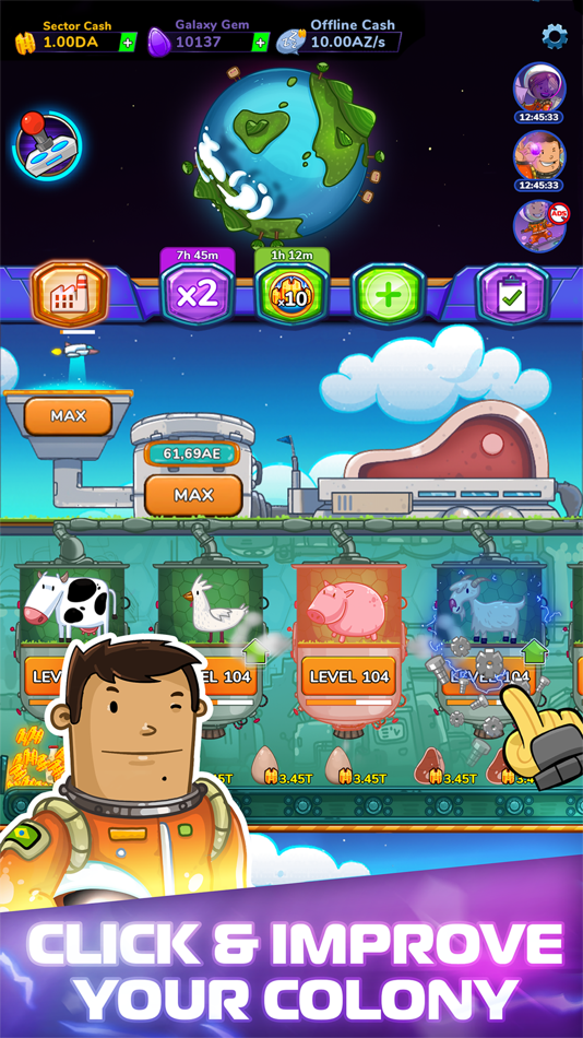 #2. Endless Colonies: Idle Tycoon (iOS) 由: Giant Avocado Teknoloji Anonim Sirketi
