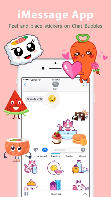 Kawaii Food Sticker