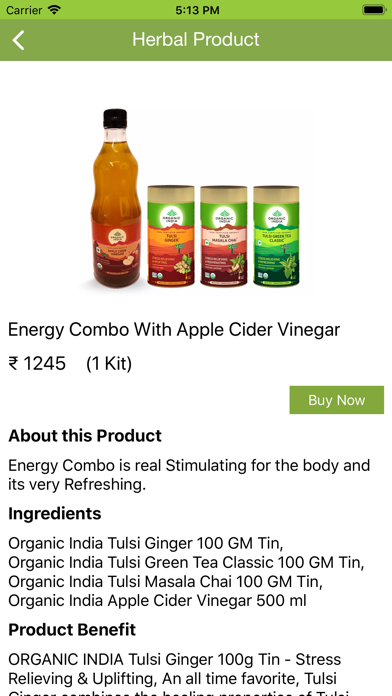 Vedique Diet iPhone screenshot 8 - Health & Fitness app