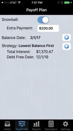Debt Payoff Assistant iPhone image 4