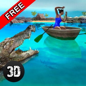 螢幕擷取畫面 (4) Wild Crocodile Attack Simulator 3D