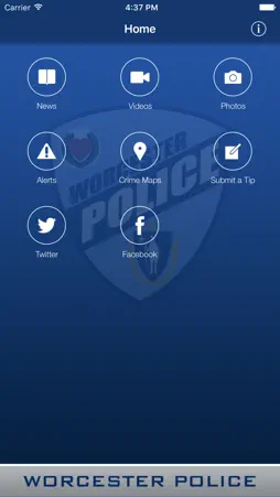 Worcester PD Mobile screenshot 1