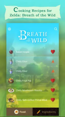 Game screenshot Cooking Dish Recipes for Zelda: Breath of the Wild mod apk
