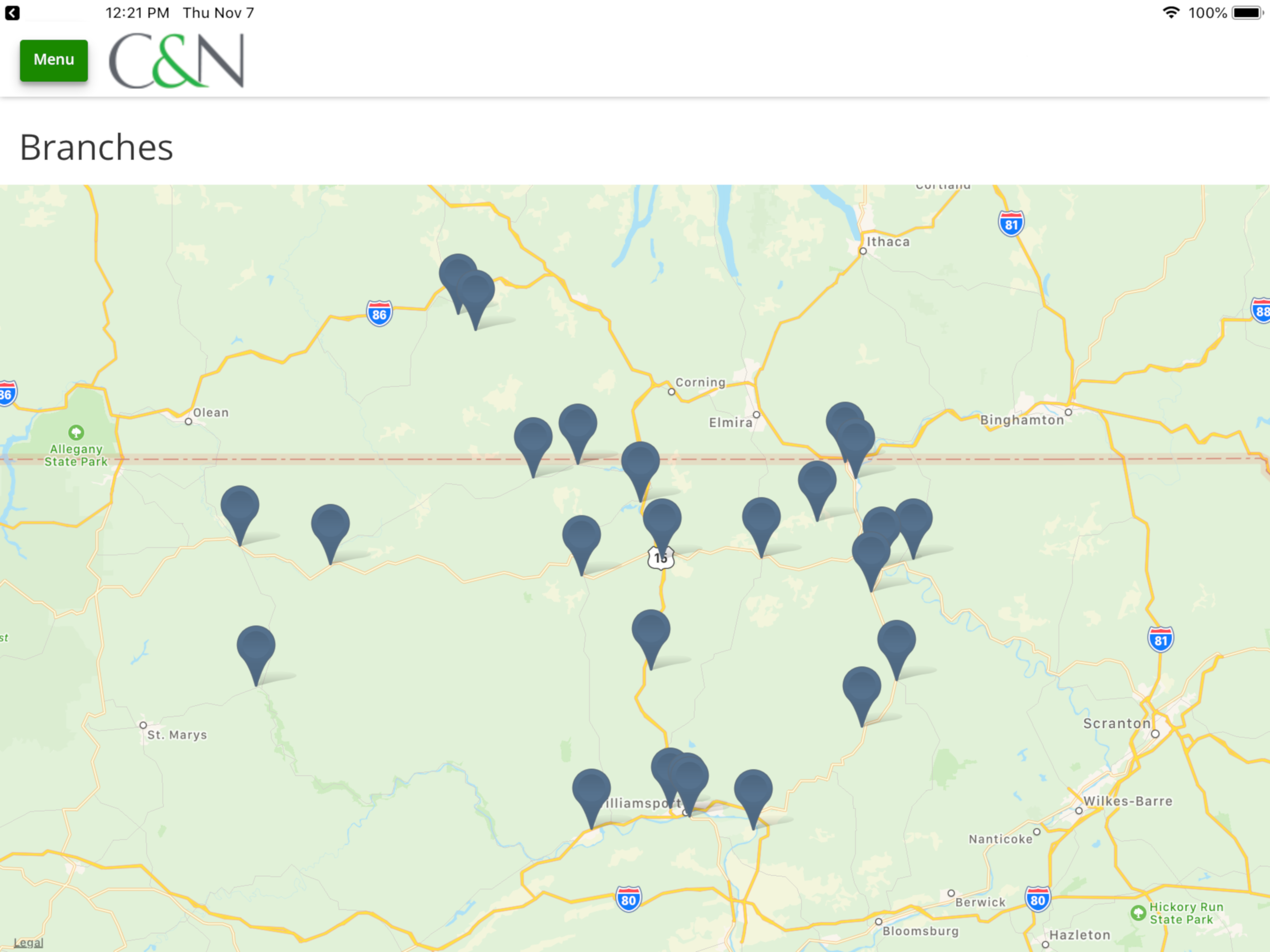 C&N Mobile Banking App