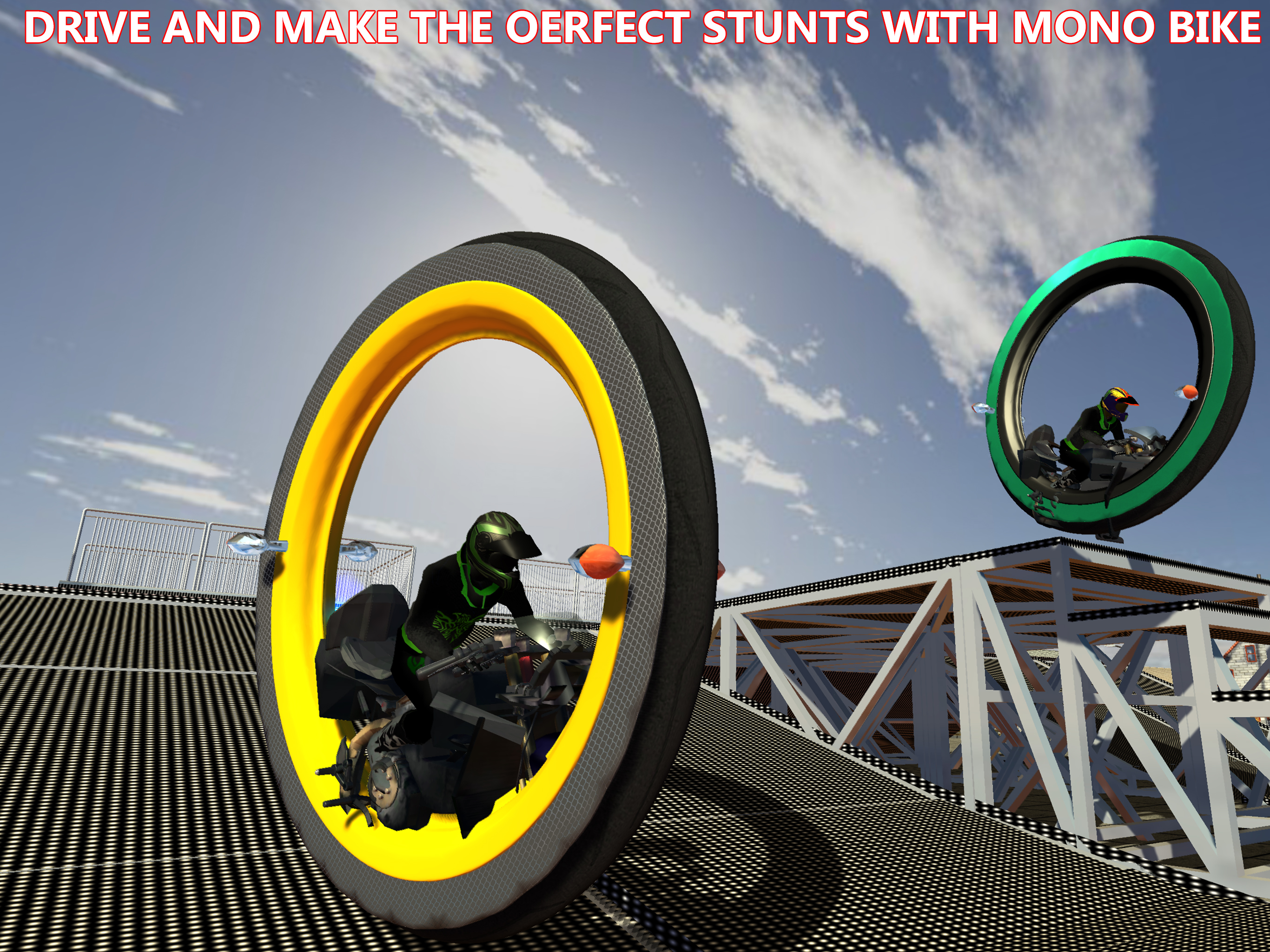 Monowheel Stunts Simulator screenshot 9