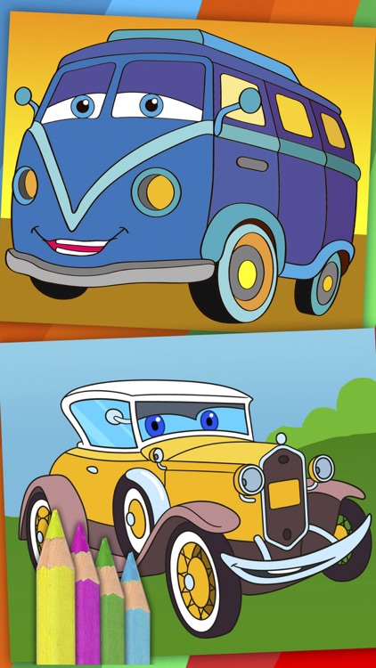 Cars coloring pages for kids – Pro screenshot-4