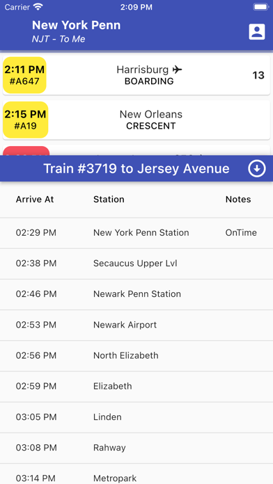 NJ Transit To Me Screenshot