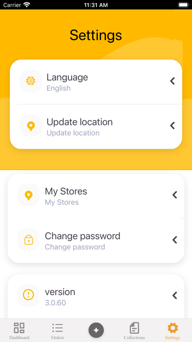 Union Postal Screenshot