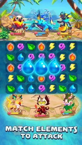 Game screenshot Monster Tales: Match 3 Puzzle mod apk