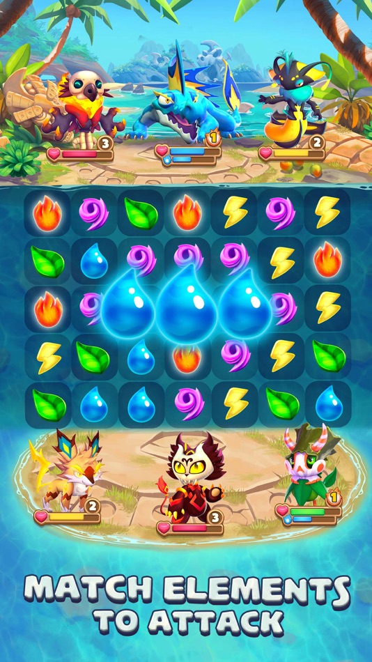 Monster Tales: Match 3 Puzzle - 1.0.120 - (iOS)