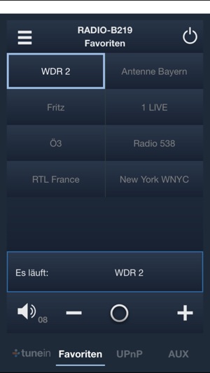 Remote Busch-Radio iNet im App Store