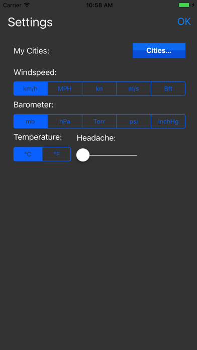 Screenshot #2 pour Earth Weather Lite
