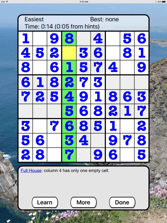 Screenshot #6 pour :) Sudoku