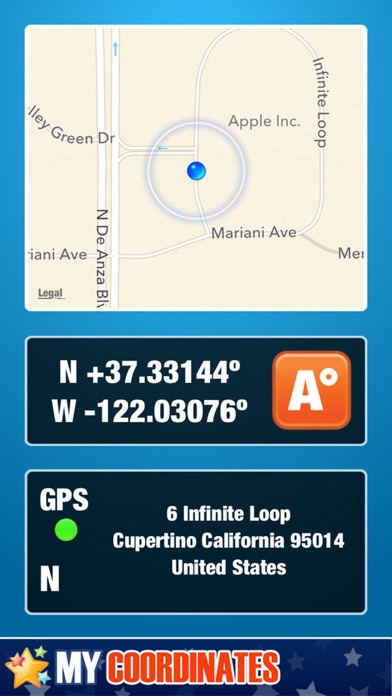 Where I am ? - GPS Location and coordinates Screenshot 1
