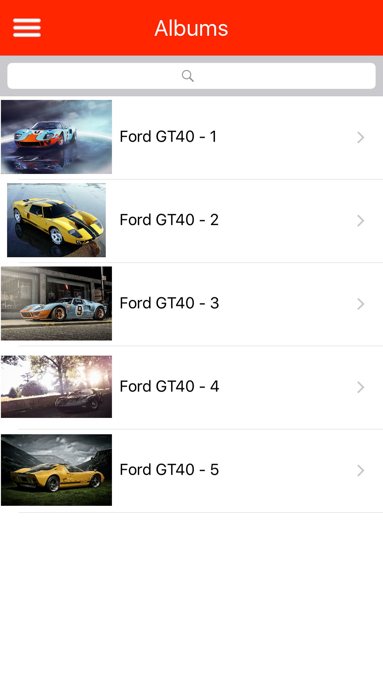HD Car Wallpapers - Ford GT40 Edition