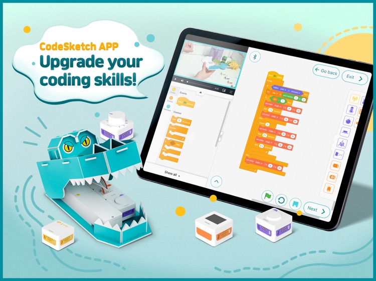 Code Sketch by LUXROBO Co., Ltd.
