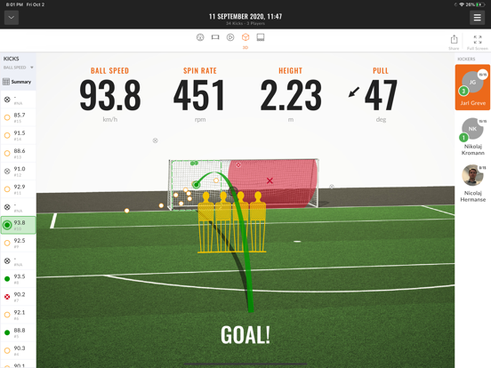 Screenshot #6 pour Trackman Football