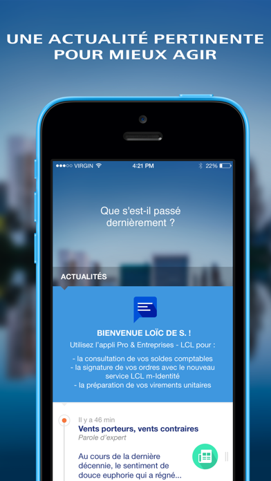 Pro & Entreprises LCL Screenshot