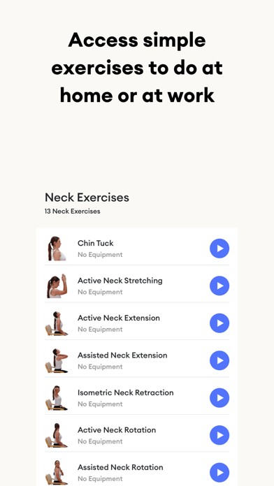 NeckCheckUp: Prevent Neck Pain Screenshot