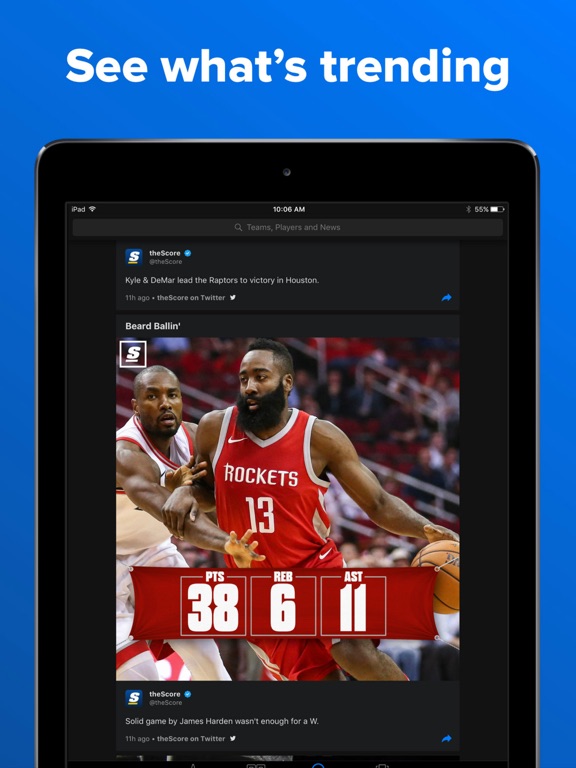 theScore: Sports News & Scoresのおすすめ画像4