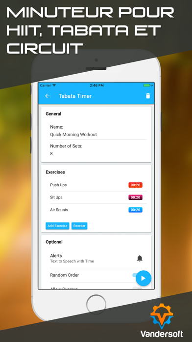 Screenshot #2 pour Interval Timer - Chronomètre Tabata & HIIT