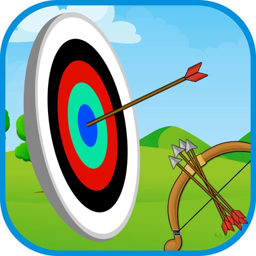 Bow & Arrow-Bowman hunting icon