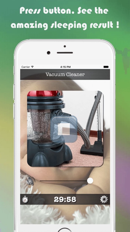 Baby Sleeping Vacuum Cleaner | calming your babies