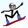 Stickman Snowboarder™ icon