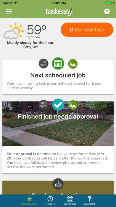 TaskEasy Yard Care Screenshot 2 - AppWisp.com TaskEasy Yard Care Screenshot 2 - AppWisp.com