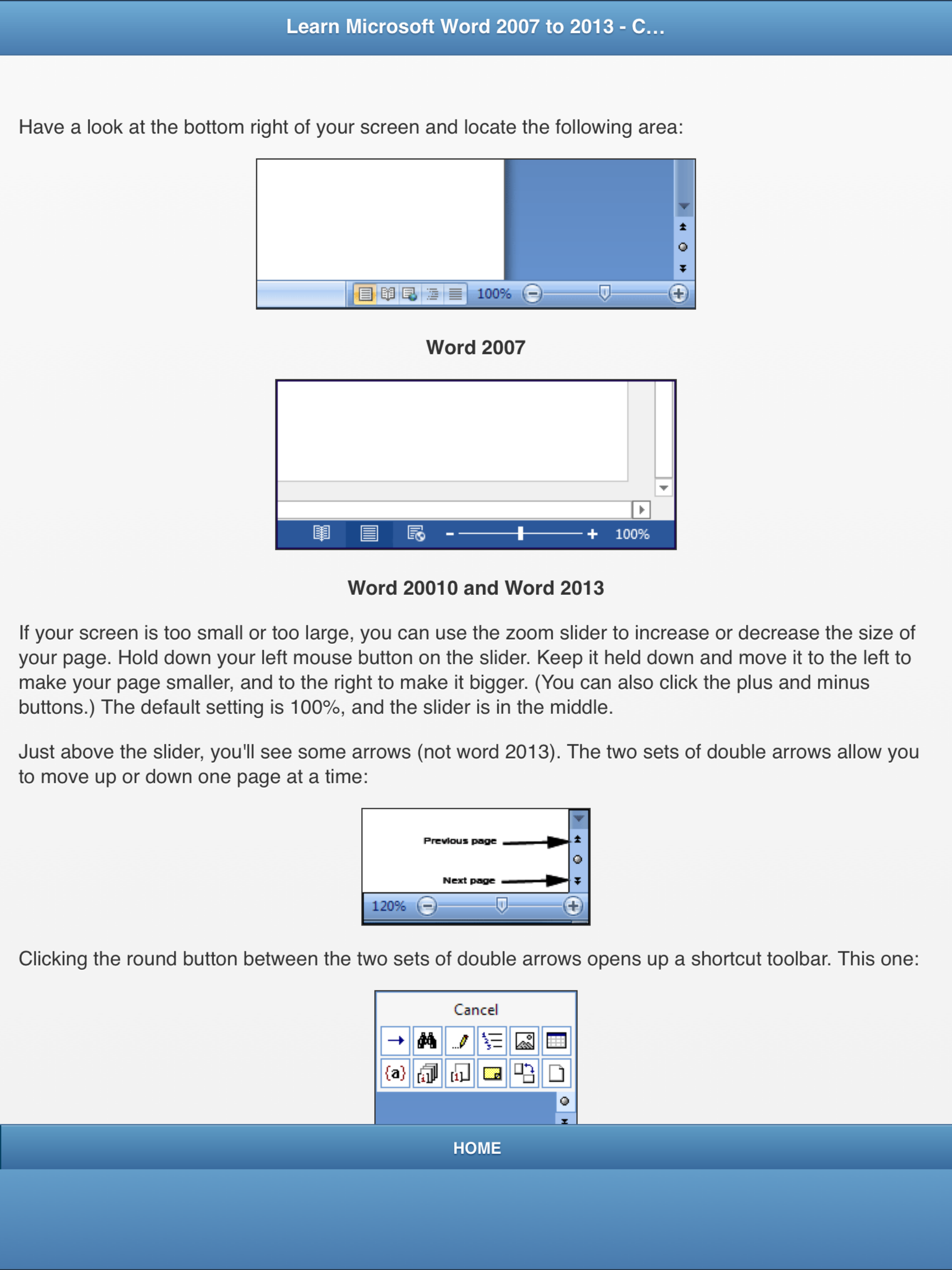 Learn MS Word Free Offline