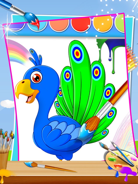Screenshot #4 pour Enfants Doodle Color Book - Paint & Draw Jeu