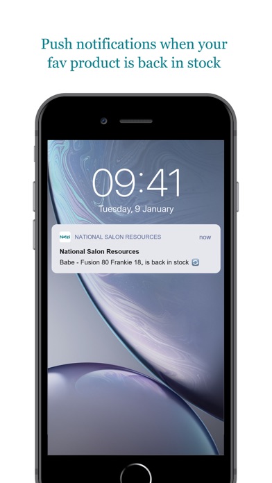 National Salon Resources Screenshot