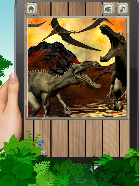 Screenshot #6 pour Dinosaurs Puzzles 2