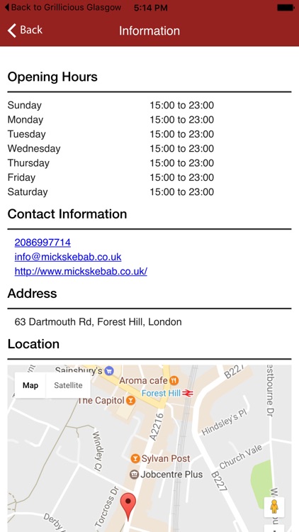 Micks Kebab House Forest Hill