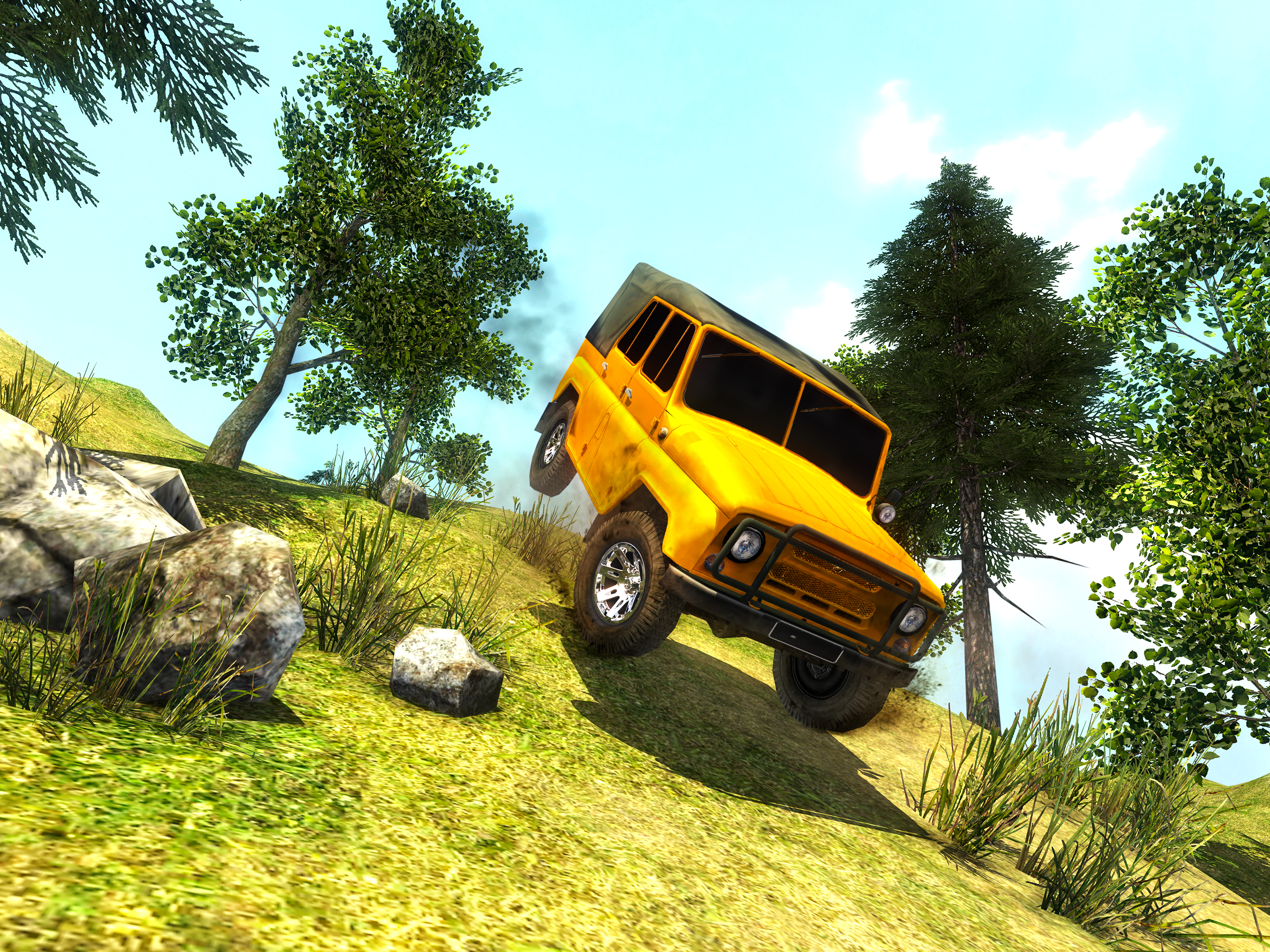 OffRoad 4x4 Jeep Mountain Climb Driving Simulator