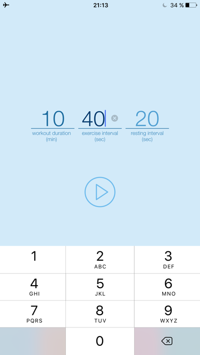 Screenshot #2 pour Wimer - Workout Timer