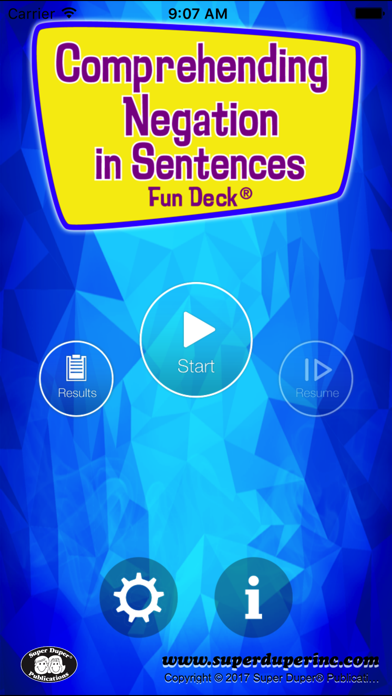 Screenshot #1 pour Comprehending Negation in Sentences Super Fun Deck