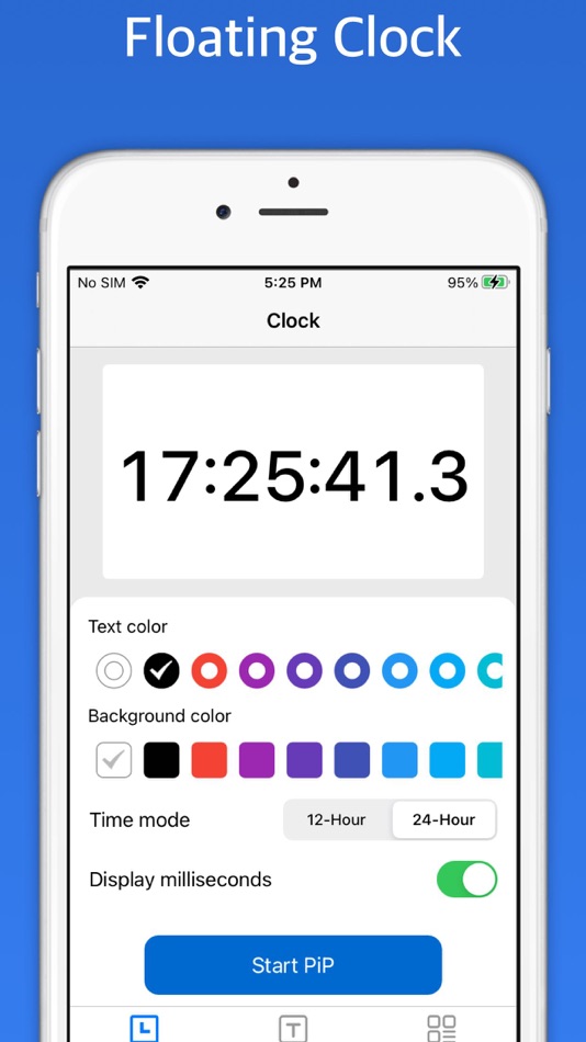 Floating Clock - Teleprompter - 1.7 - (iOS)
