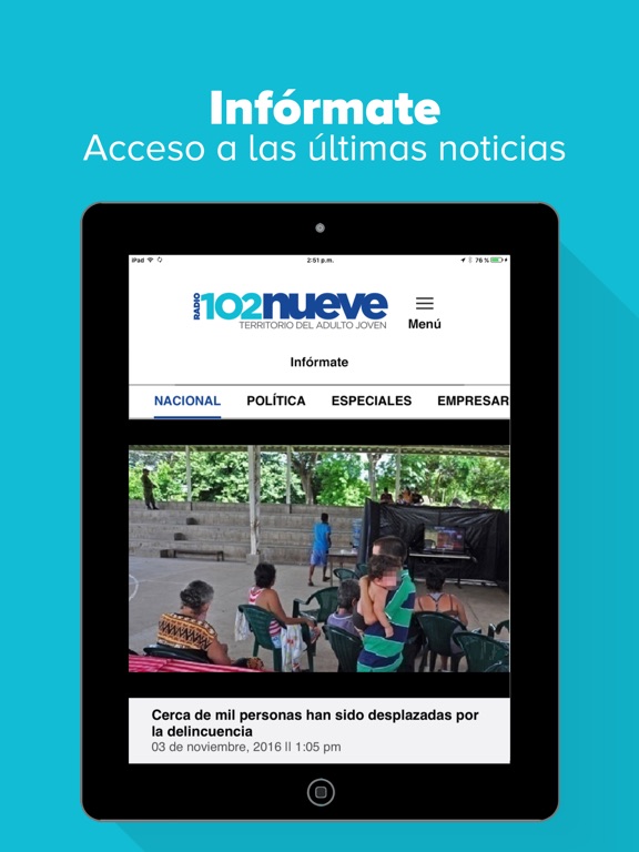 Screenshot #5 pour Radio 102nueve