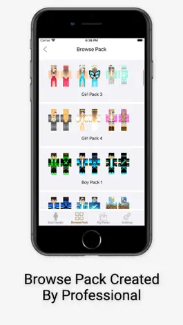 Game screenshot Skin Pack Maker for Minecraft apk