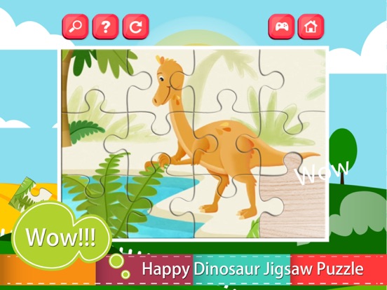 Screenshot #6 pour Jeux Puzzle bébé dinosaure Jigsaw