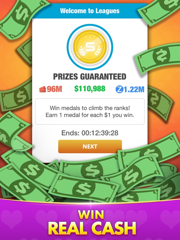 Screenshot #6 pour Hearts Cash - Win Real Money